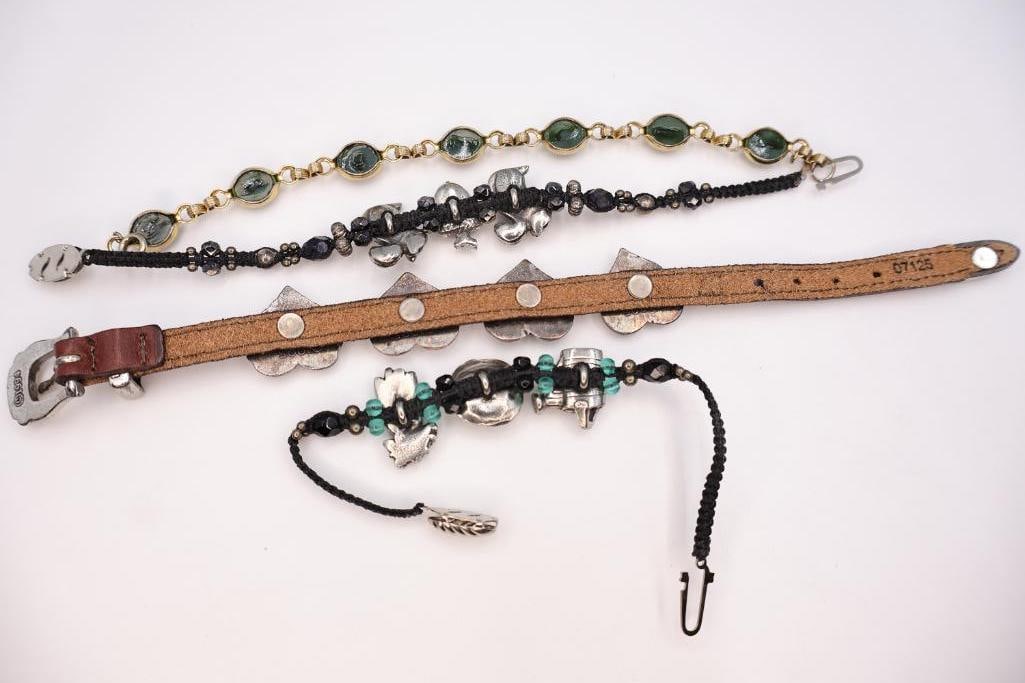 Large Collection of Bracelets - 10