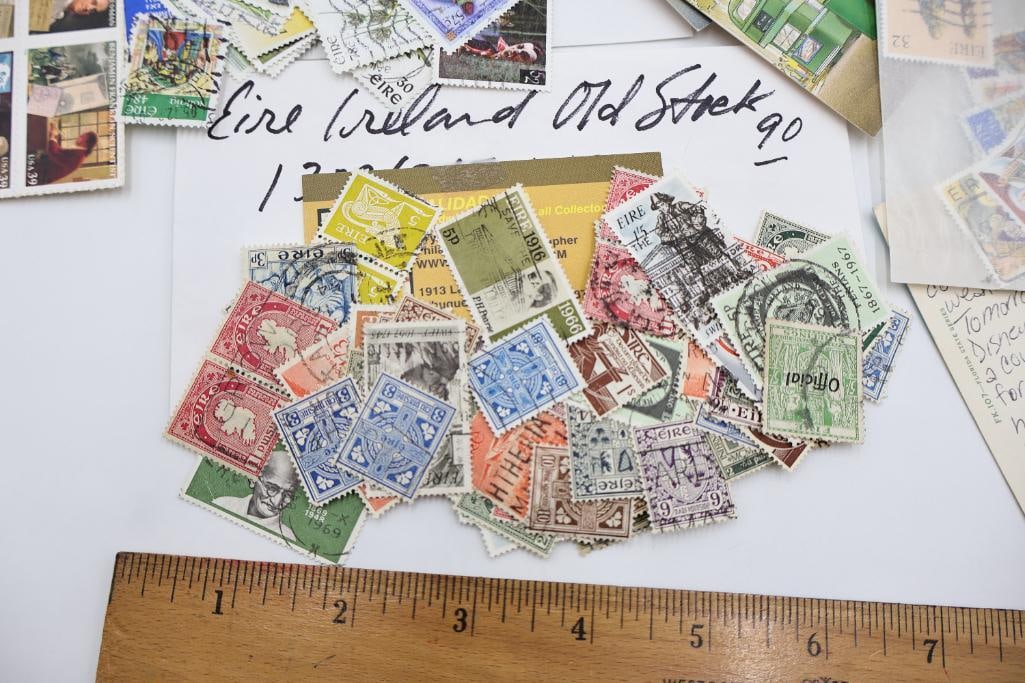 Large Worldwide Vintage Postage Stamp Collection - 2