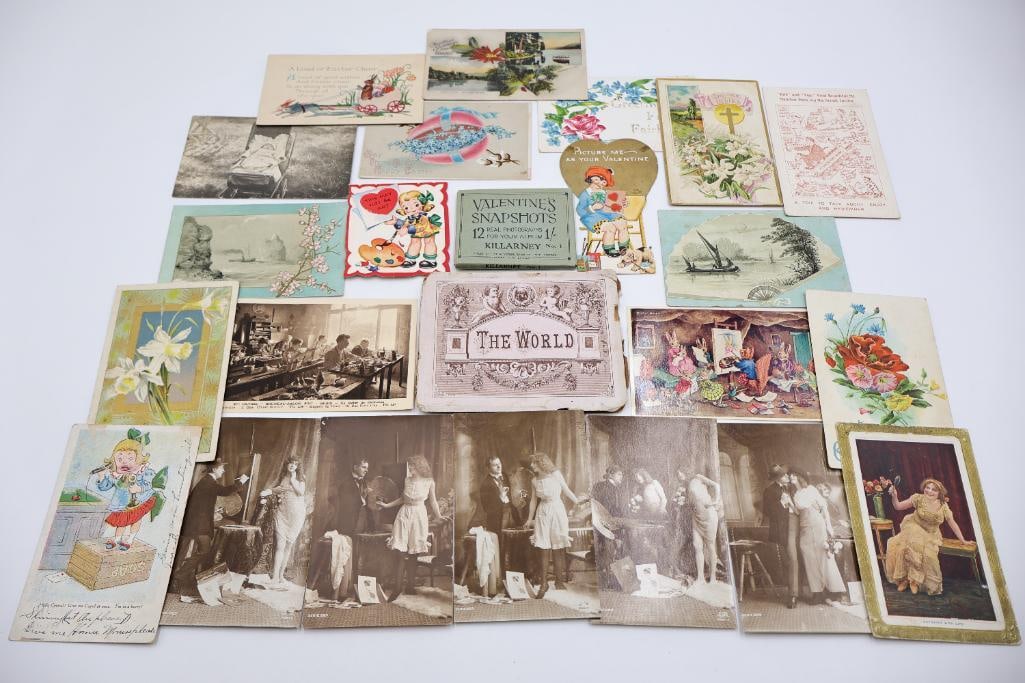 Vintage Postcard & Ephemera Collection (1 of 20)