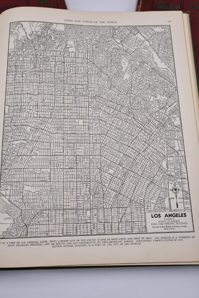 Vintage Colliers World Atlas & Gazetteer Books - 11