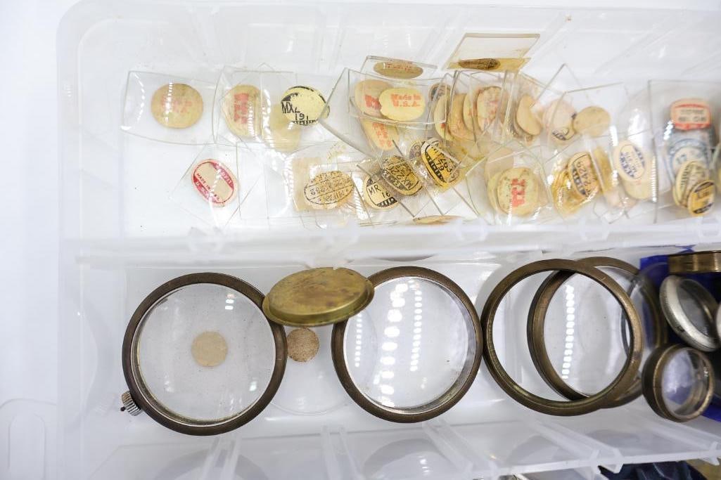 Vintage Watch Parts, Cases & Watchmaker Repair Lot - 3
