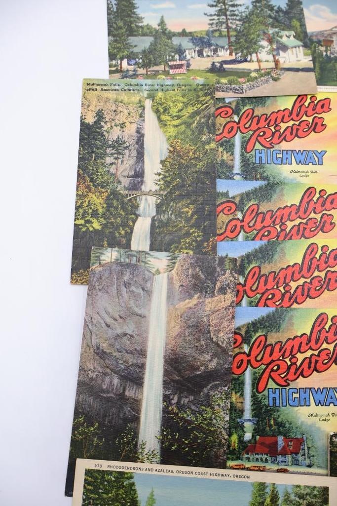 Vintage Oregon & Columbia River Highway Postcard Collection - 4