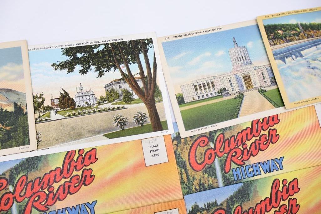 Vintage Oregon & Columbia River Highway Postcard Collection - 5