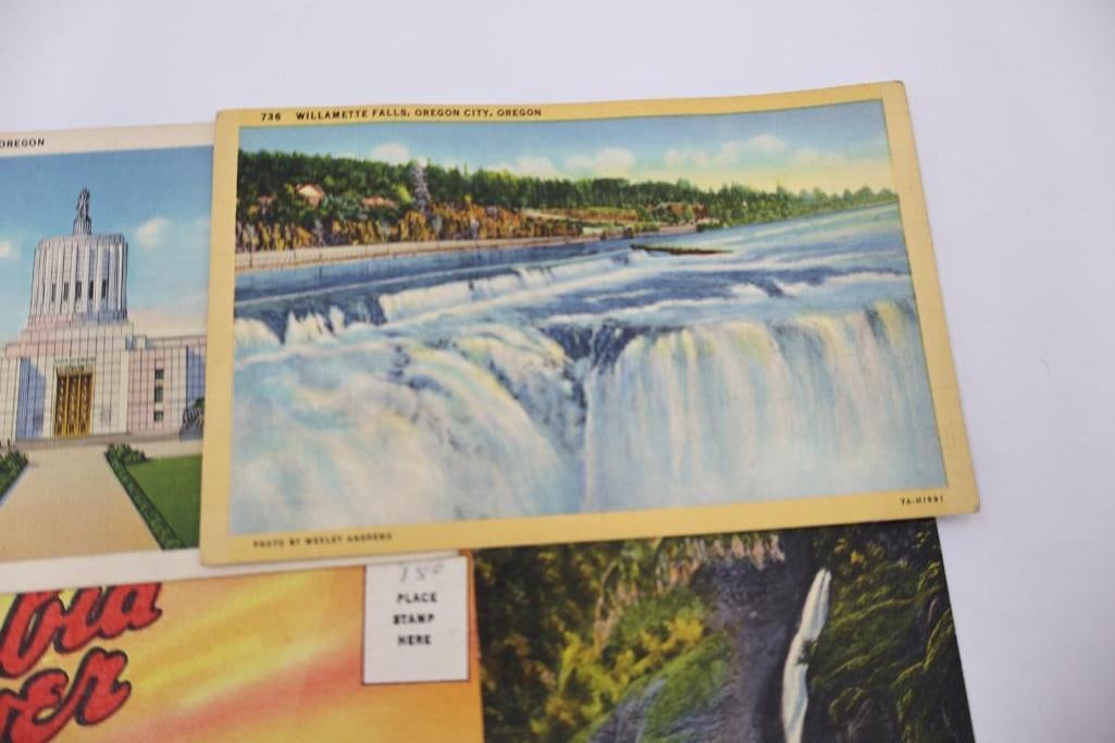 Vintage Oregon & Columbia River Highway Postcard Collection - 6