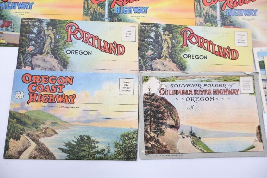 Vintage Oregon & Columbia River Highway Postcard Collection - 9