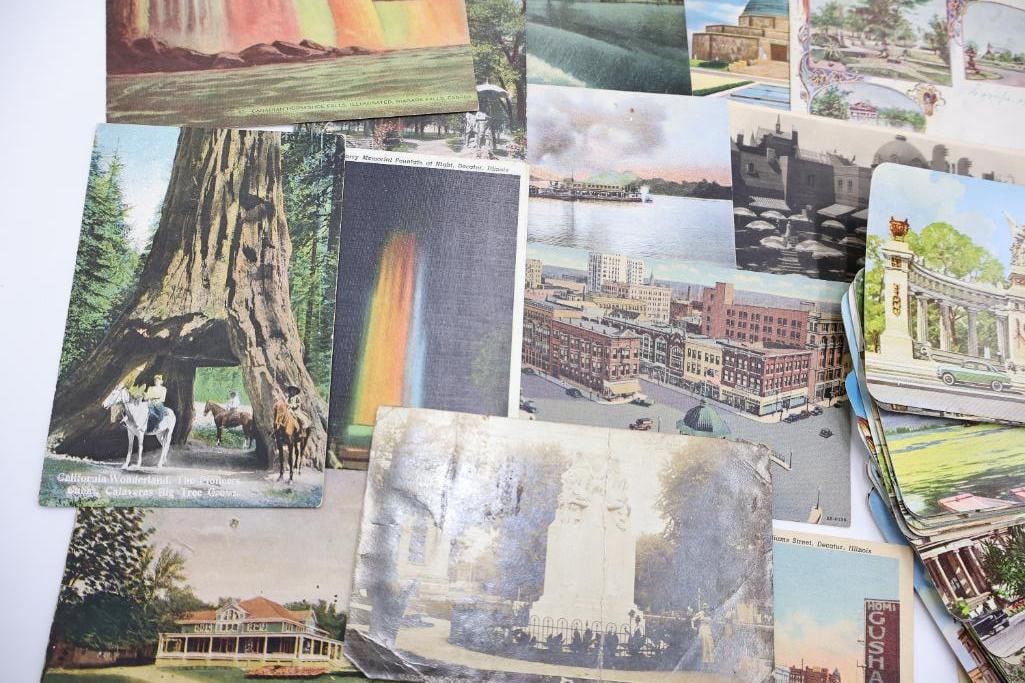 Large Vintage Postcard & Souvenir Folder Collection - 10