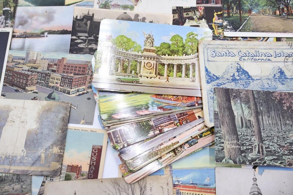 Large Vintage Postcard & Souvenir Folder Collection - 12
