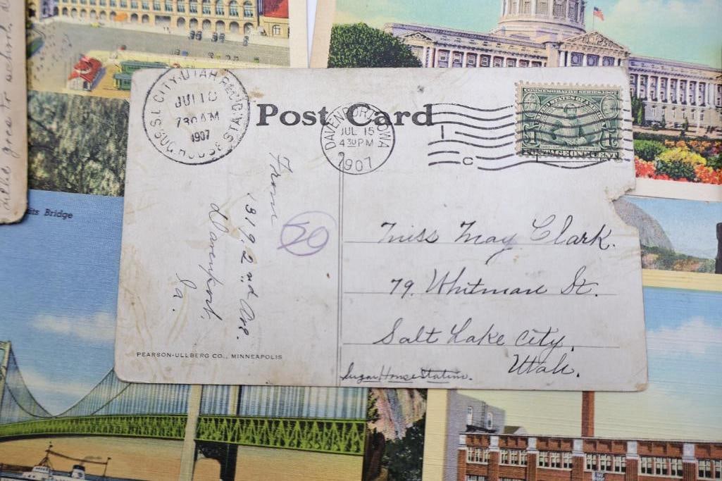 Large Vintage Postcard & Souvenir Folder Collection - 14