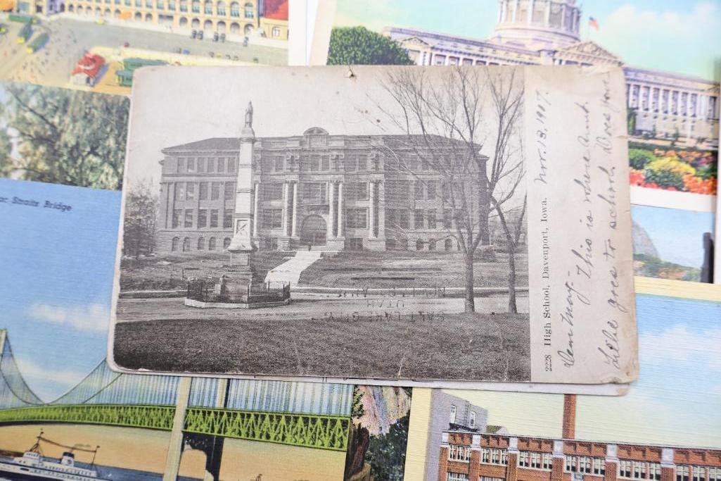 Large Vintage Postcard & Souvenir Folder Collection - 15