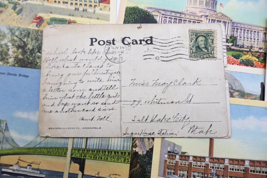 Large Vintage Postcard & Souvenir Folder Collection - 16