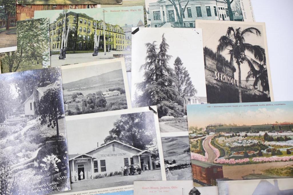 Large Vintage Postcard & Souvenir Folder Collection - 18