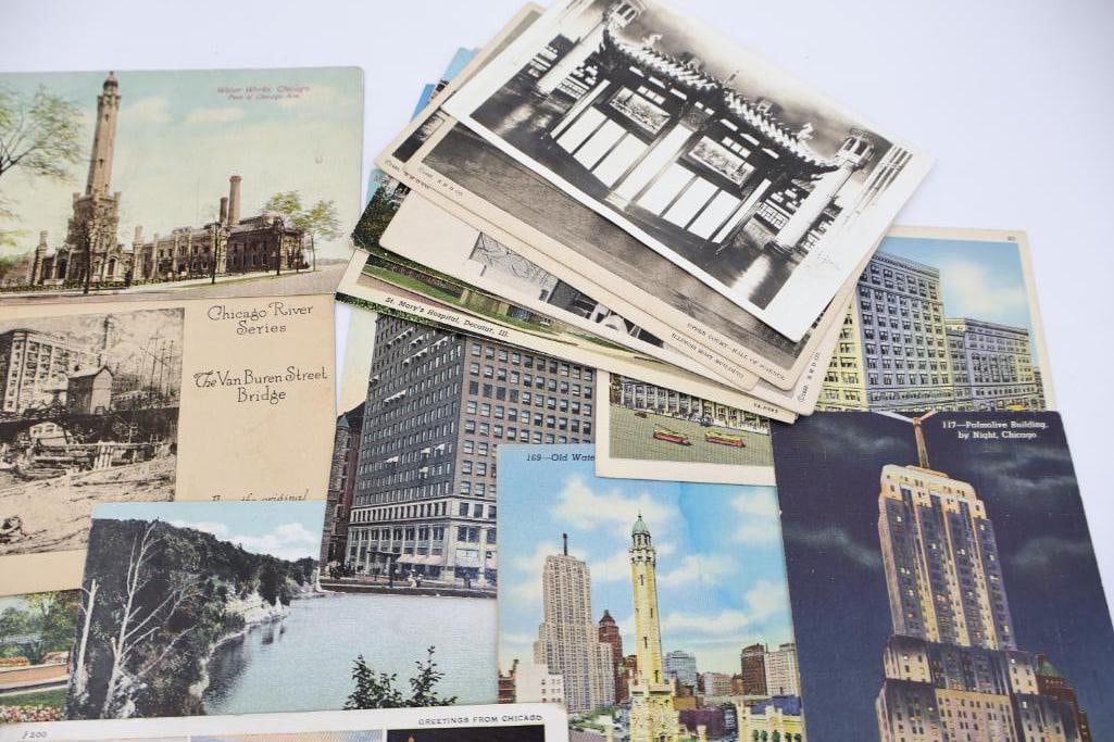 Large Vintage Postcard & Souvenir Folder Collection - 6