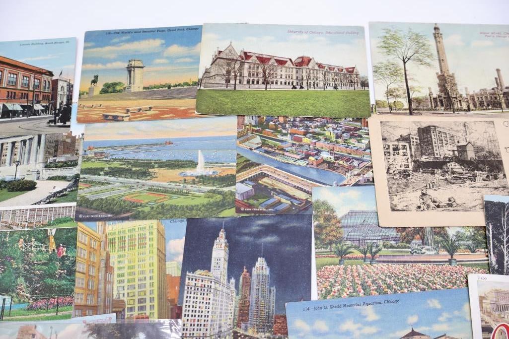 Large Vintage Postcard & Souvenir Folder Collection - 7