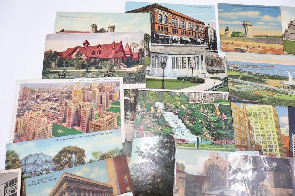 Large Vintage Postcard & Souvenir Folder Collection - 8