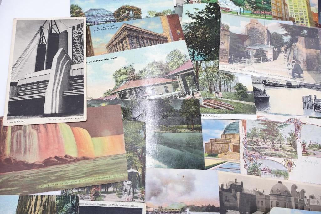 Large Vintage Postcard & Souvenir Folder Collection - 9