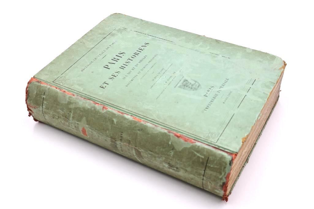 Antique French History Folio Book Paris et Ses Historiens 1867 (1 of 20)