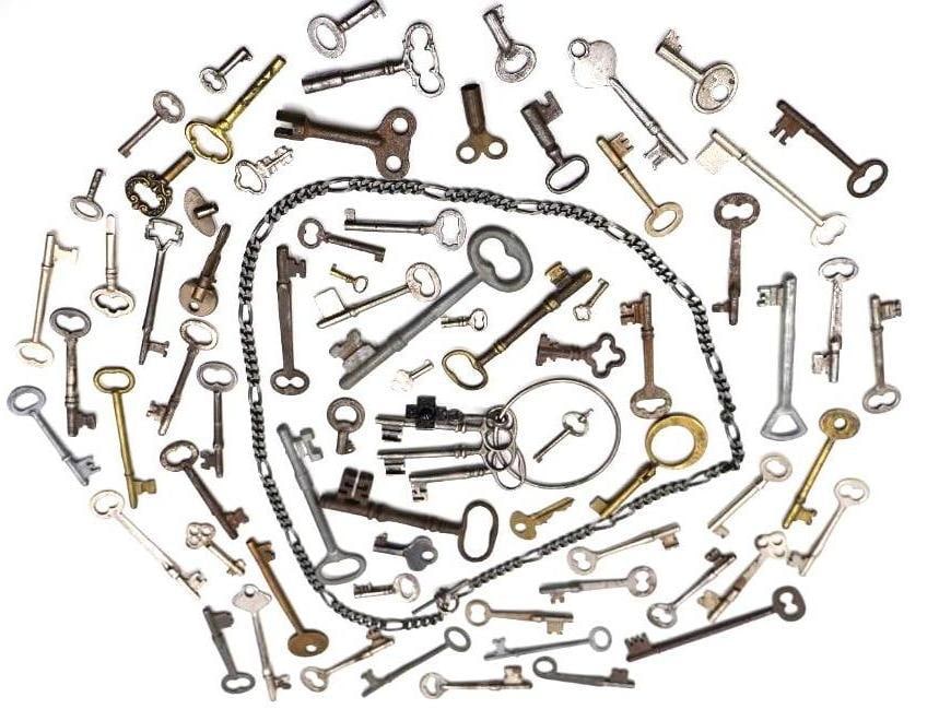 Large Antique & Vintage Skeleton Key Collection (1 of 20)
