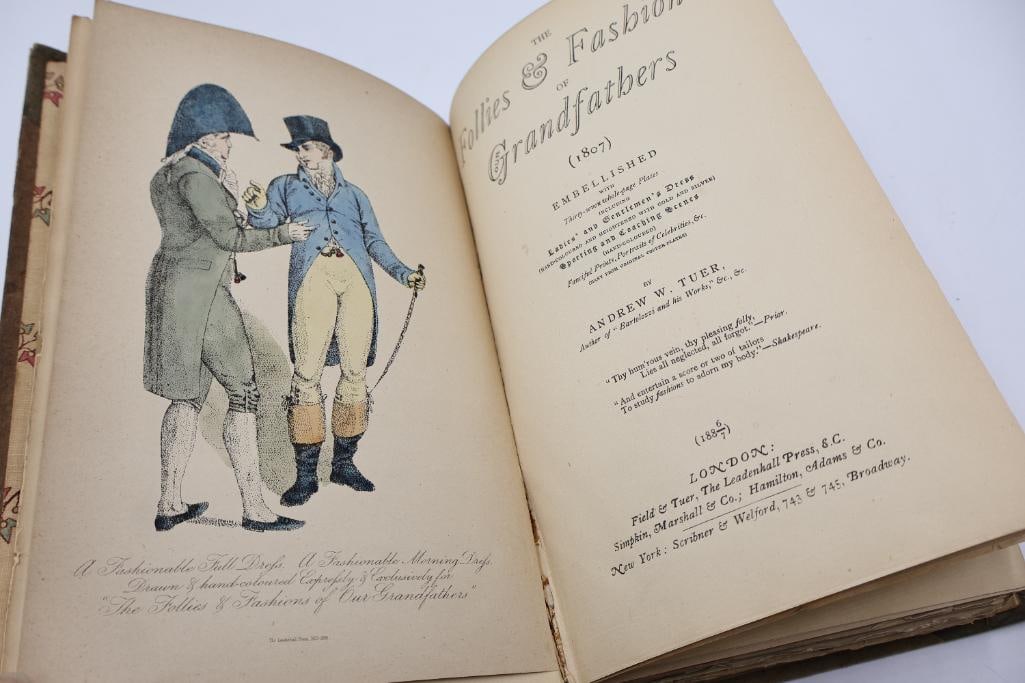 Antique & Vintage Fashion History Books - 17