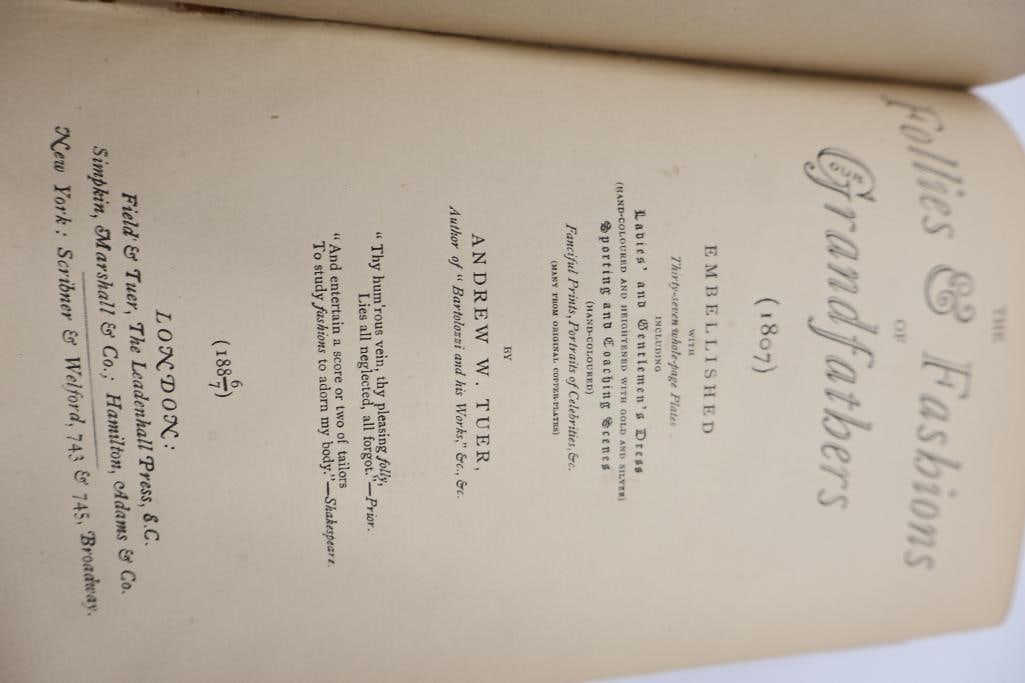 Antique & Vintage Fashion History Books - 18