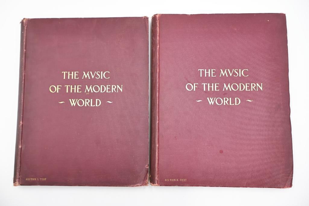 Lot of 2 Antique Music History Volumes (1 of 20)
