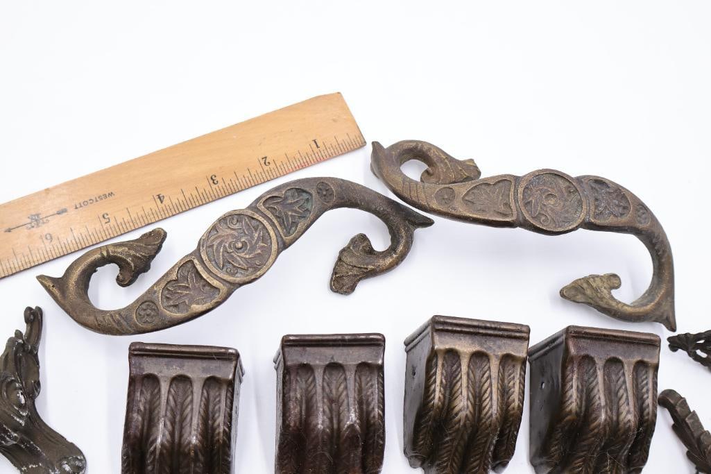 Assorted Antique Furniture Hardware & Architectural Salvage - 11