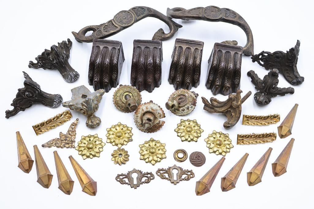 Assorted Antique Furniture Hardware & Architectural Salvage (1 of 11)