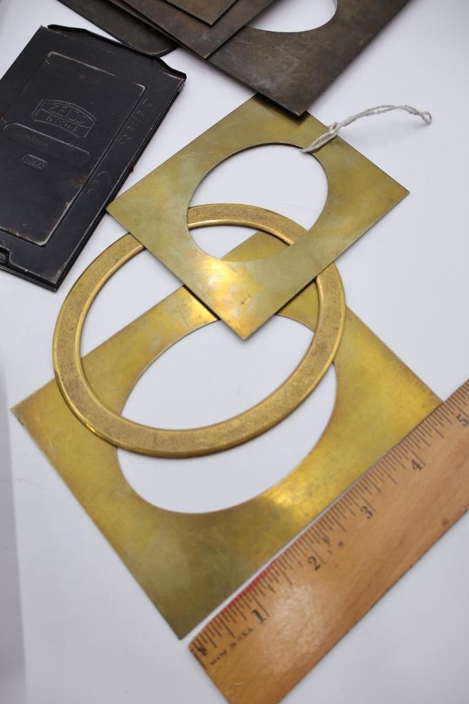 Antique Photography Darkroom Equipment & Plate Holders Collection - 4