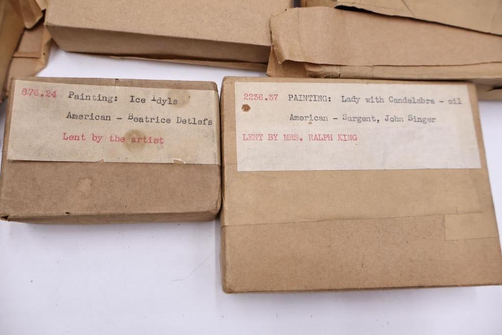 Archive of Vintage Printing Plates, Copper Etchings & Cataloged Printing Blocks - 15
