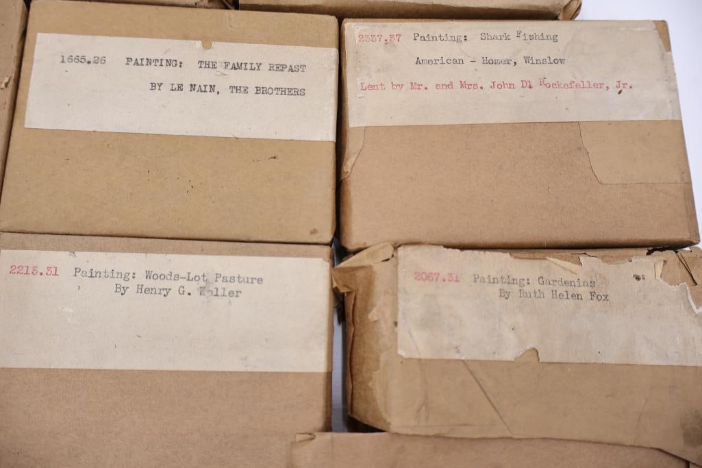 Archive of Vintage Printing Plates, Copper Etchings & Cataloged Printing Blocks - 16