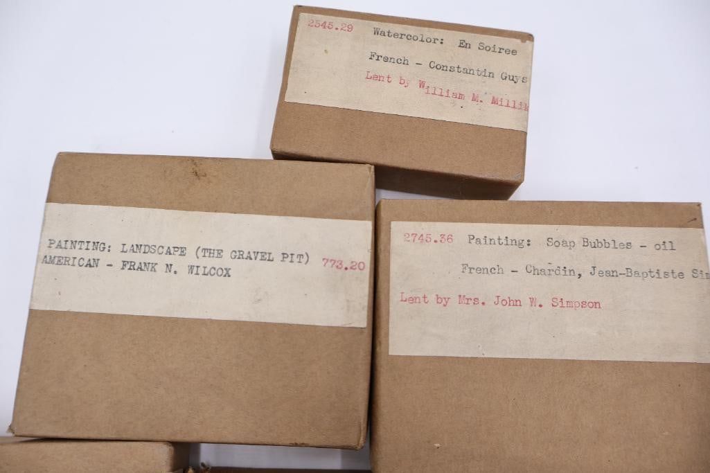 Archive of Vintage Printing Plates, Copper Etchings & Cataloged Printing Blocks - 19