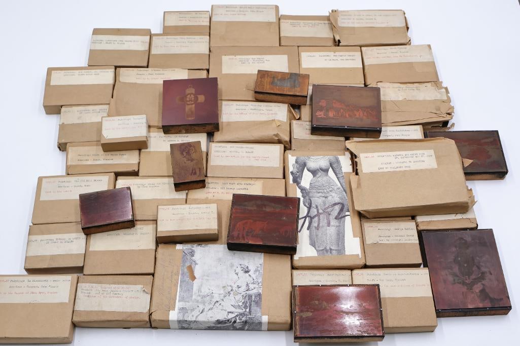 Archive of Vintage Printing Plates, Copper Etchings & Cataloged Printing Blocks (1 of 20)