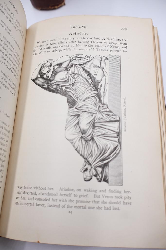 Collection of Antique & Vintage Mythology and Literary Books - 14