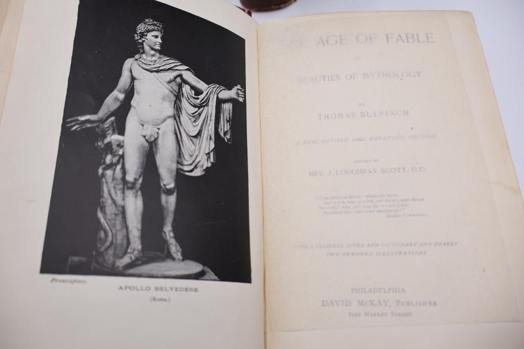 Collection of Antique & Vintage Mythology and Literary Books - 7