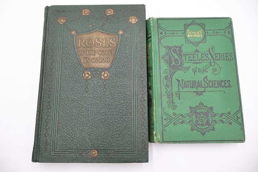 Collection of Antique Botanical & Natural Science Hardcover Books (1 of 19)