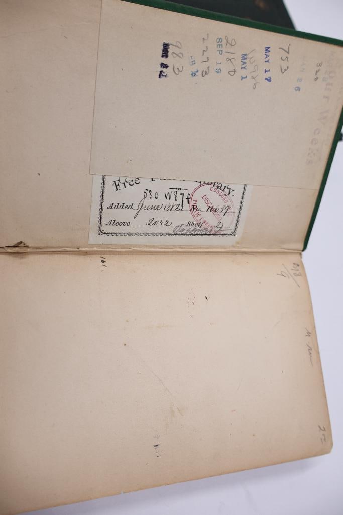 Collection of Antique Botanical & Natural Science Hardcover Books - 4
