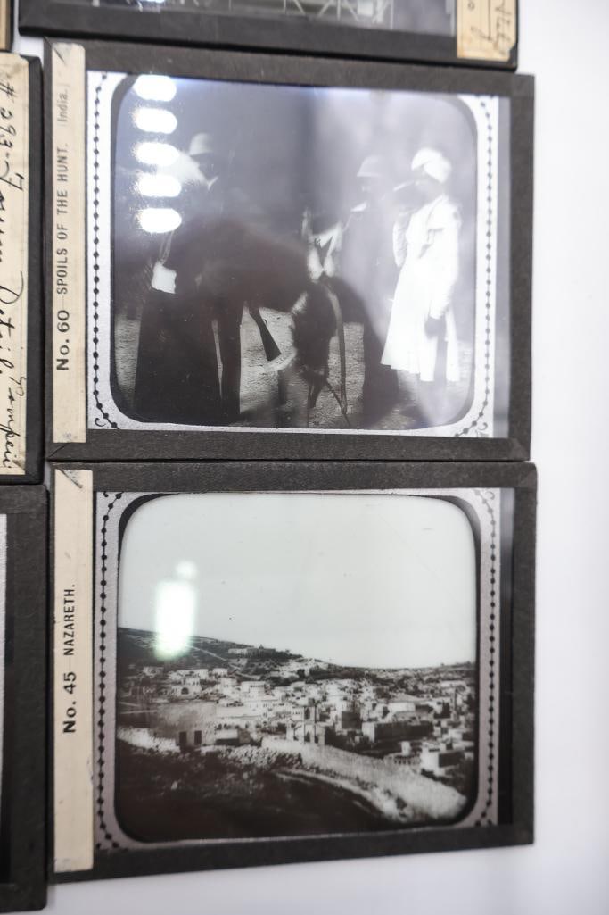 Large Collection of Antique Glass Lantern Slides & Photographic Transparencies - 14