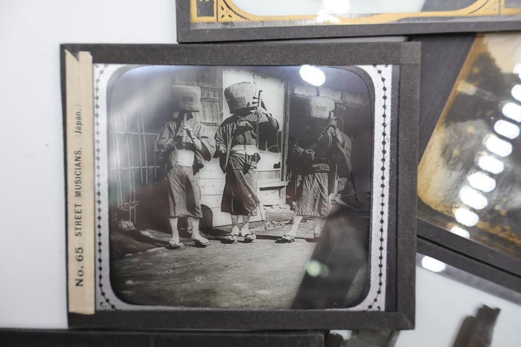 Large Collection of Antique Glass Lantern Slides & Photographic Transparencies - 7