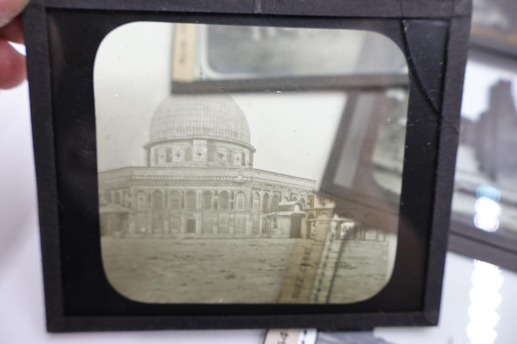 Large Collection of Antique Glass Lantern Slides & Photographic Transparencies - 8