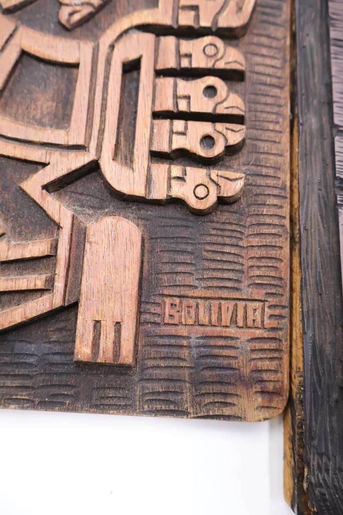 Collection of Artistic Woodcut Printing Blocks & Decorative Engraving Plates - 10