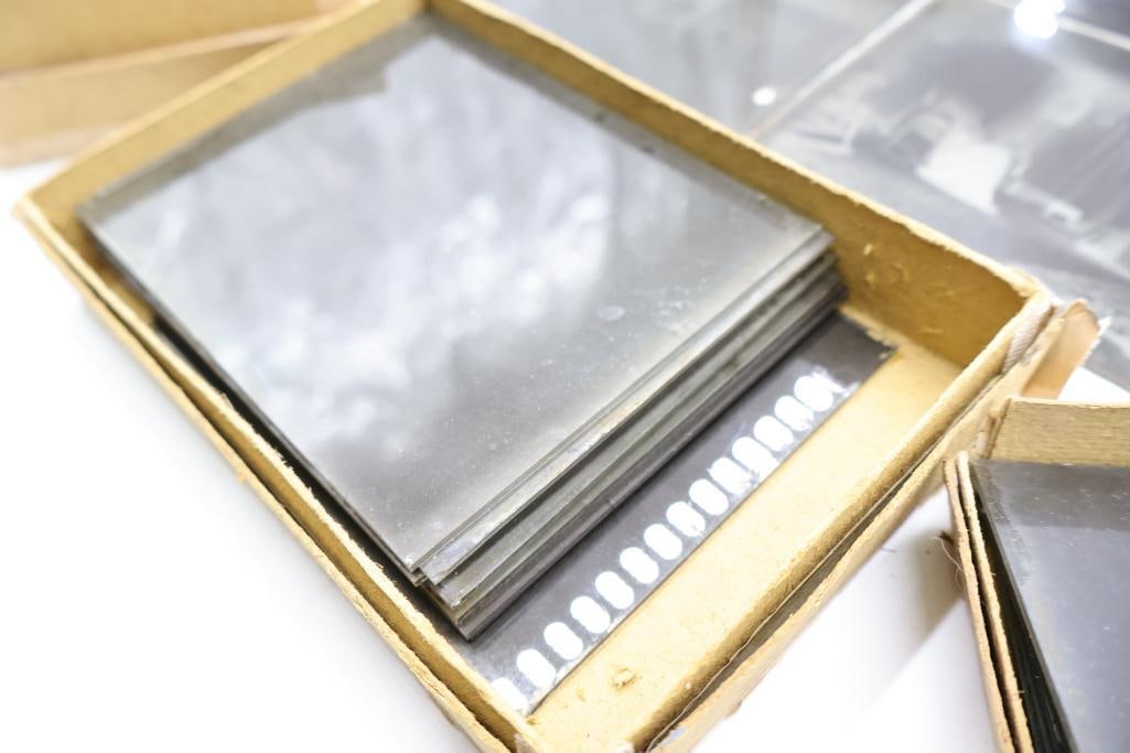 Antique Glass Plate Negatives & Early Photographic Negatives Collection - 8