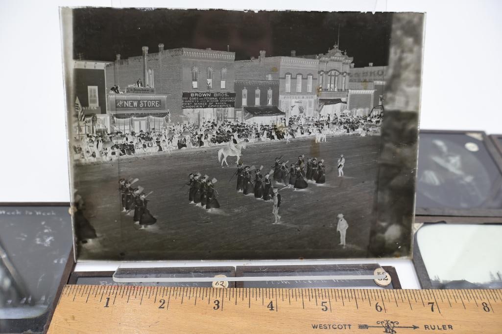 Vintage glass magic lantern slides - 3