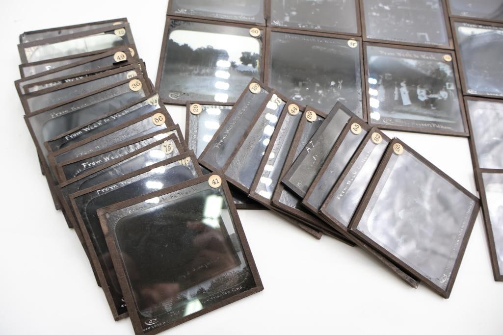 Vintage glass magic lantern slides - 4