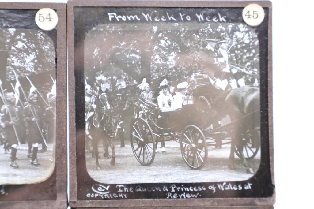 Vintage glass magic lantern slides - 8