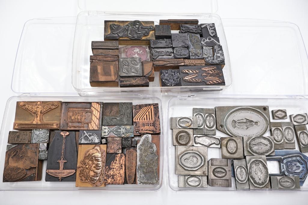 Vintage letterpress printing block (1 of 17)