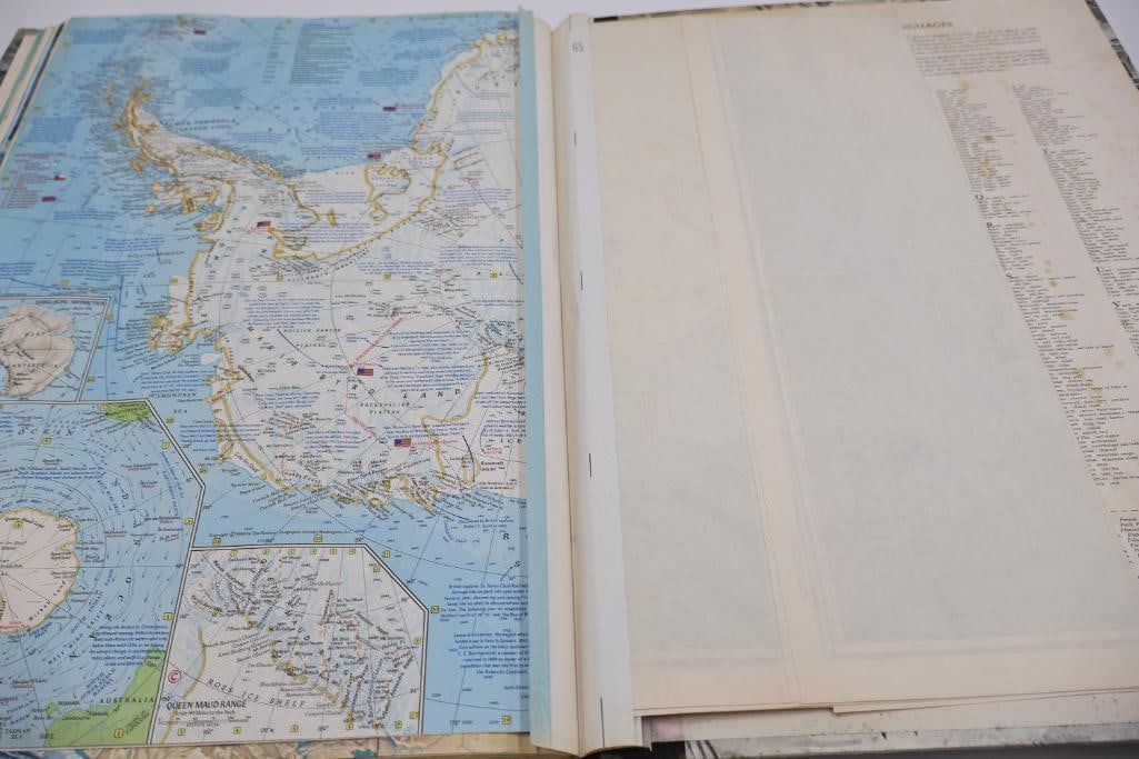 Collection of Vintage Atlases and Reference Books - 10