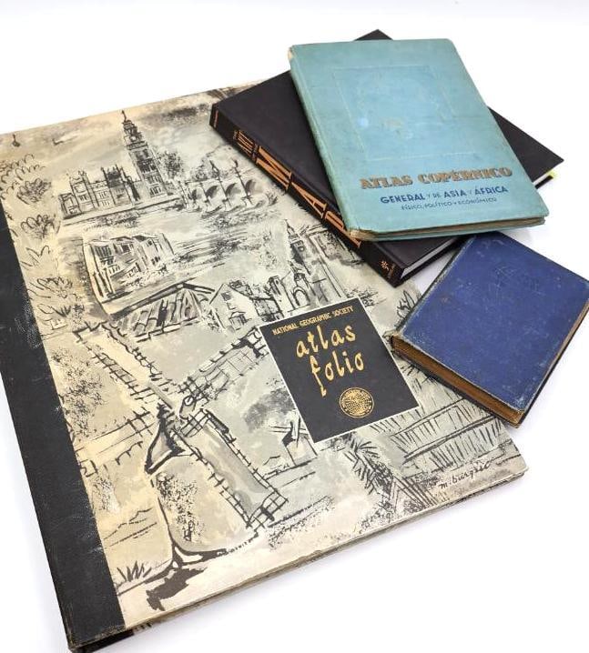 Collection of Vintage Atlases and Reference Books (1 of 20)