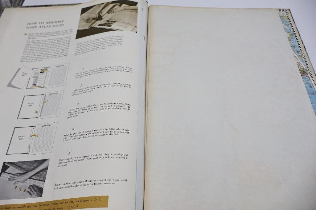 Collection of Vintage Atlases and Reference Books - 6