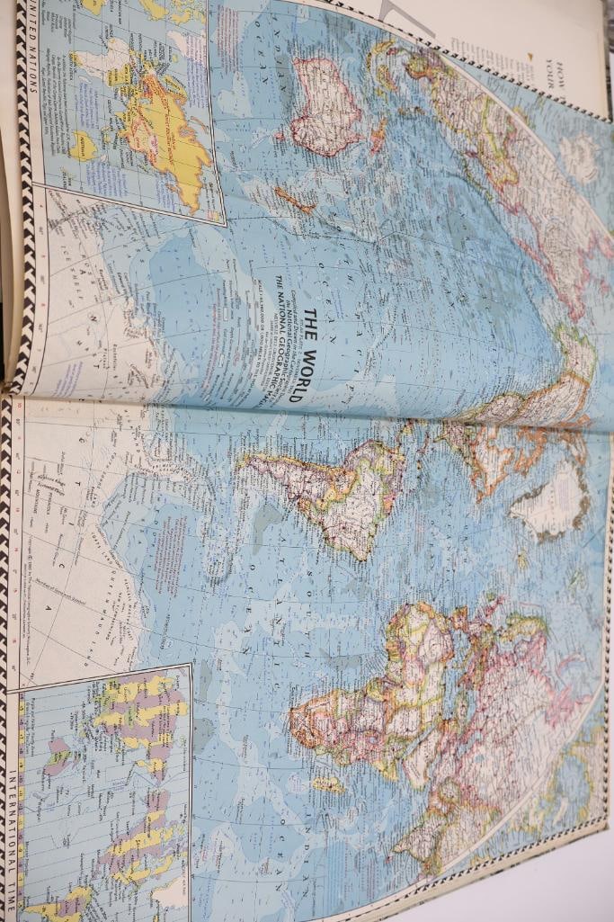 Collection of Vintage Atlases and Reference Books - 7