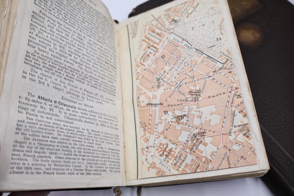 Collection of 9 Vintage Books: Antique Travel Guides - 10