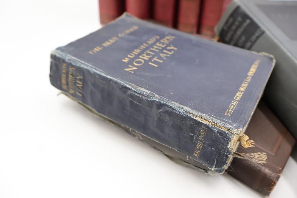 Collection of 9 Vintage Books: Antique Travel Guides - 3